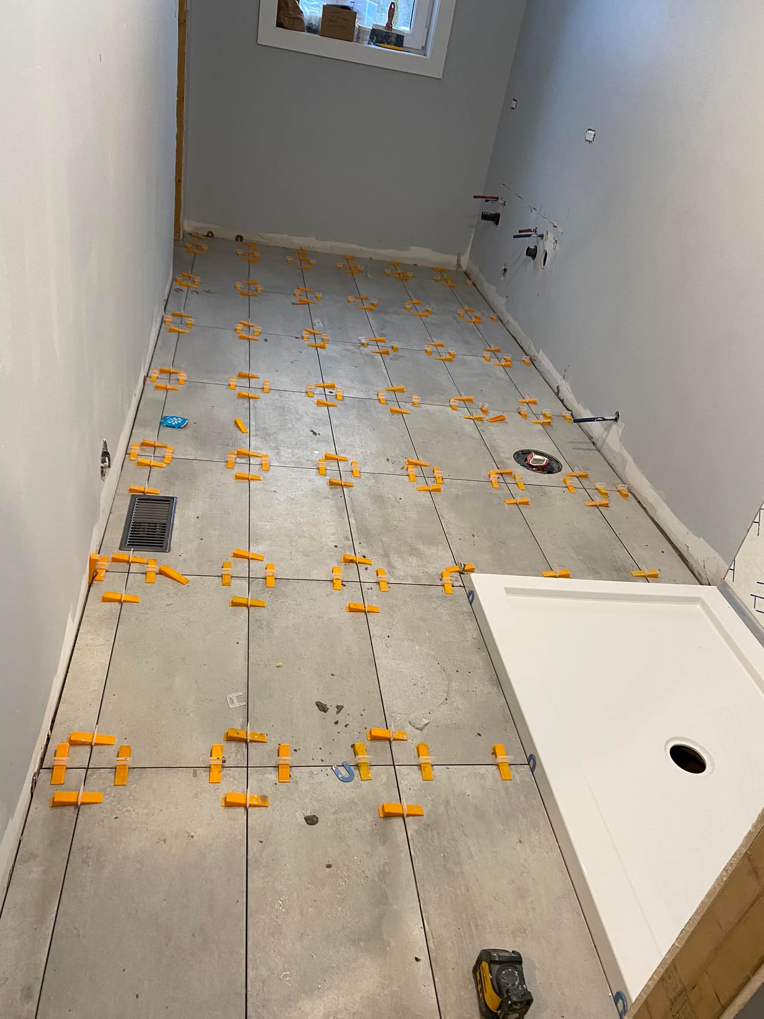 Flooring installation by Geldart's Contracting