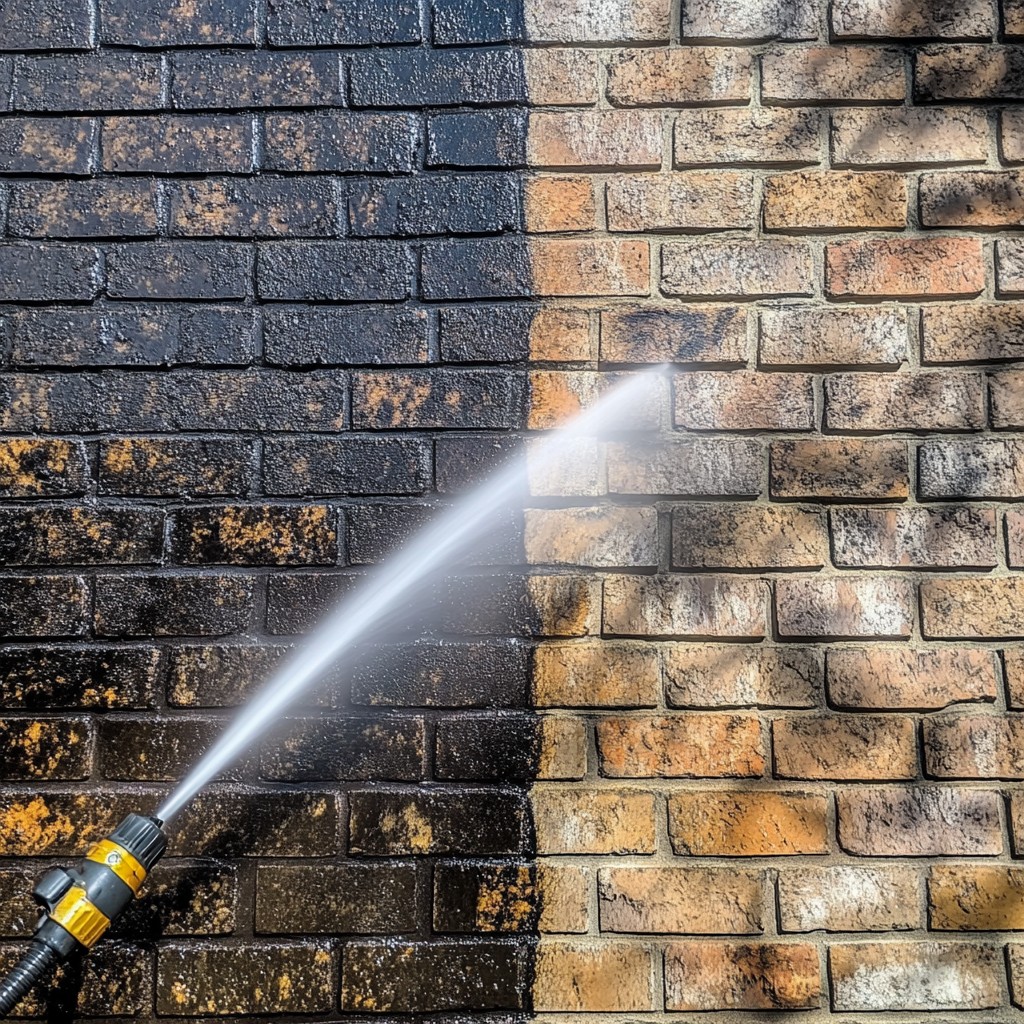 Pressure washing by Geldart's Contracting